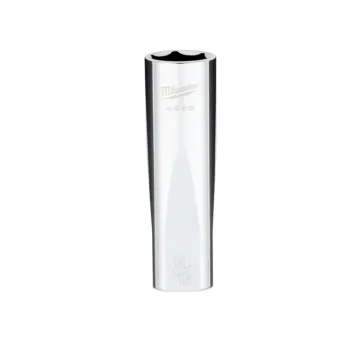 Milwaukee 1/2" Drive 11/16" SAE 6-Point Deep Socket with FOUR FLAT™ Sides