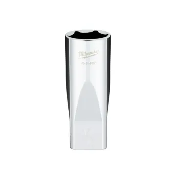 Milwaukee 1/2" Drive 15/16" SAE 6-Point Deep Socket with FOUR FLAT™ Sides