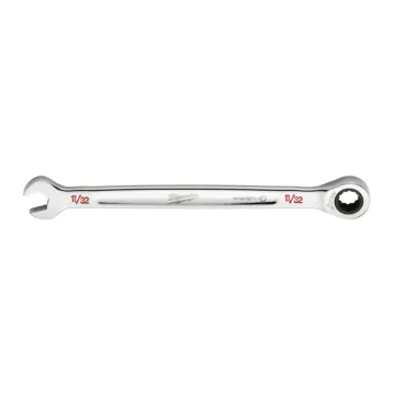 Milwaukee 11/32" SAE Ratcheting Combo Wrench