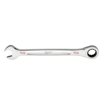 Milwaukee 15/16" SAE Ratcheting Combo Wrench