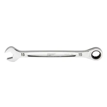 Milwaukee 15mm Metric Ratcheting Combination Wrench
