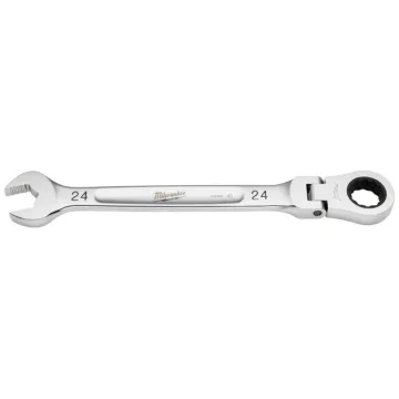 Milwaukee 24MM Flex Head Ratcheting Combination Wrench