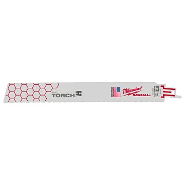Milwaukee 9" 18 TPI TORCH™ SAWZALL® Blade for Medium Metal (5 PK)