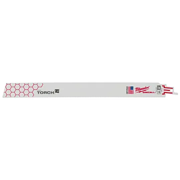 Milwaukee 12" 18 TPI TORCH™ SAWZALL® Blade for Medium Metal (5 PK)