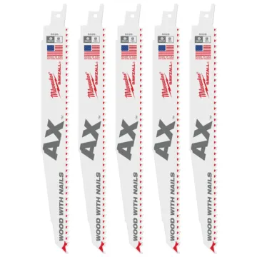 Milwaukee 9" 5 TPI AX™ SAWZALL® Blade for Wood with Nails (25 PK)