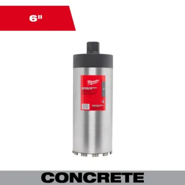 Milwaukee 6" Diamond Premium Wet Core bit