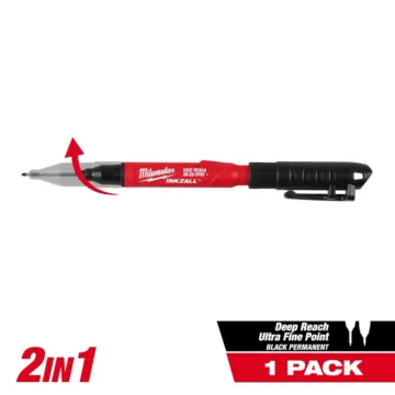 Milwaukee INKZALL Deep Reach Jobsite Marker (Black)