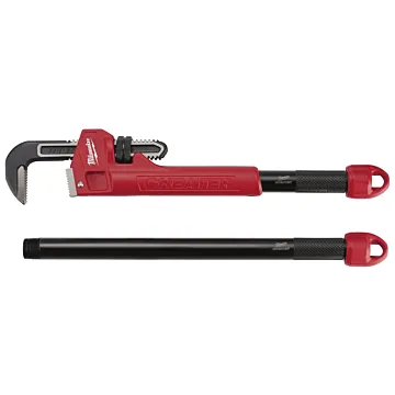 Milwaukee CHEATER™ Adaptable Pipe Wrench