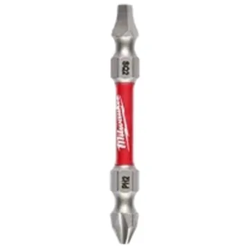 Milwaukee SHOCKWAVE™ PH2/SQ2 Impact Duty Double Ended Bit