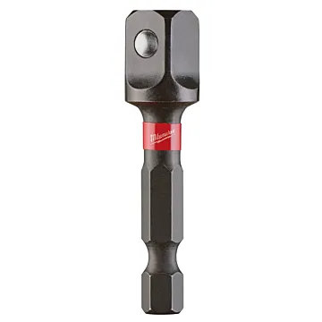 Milwaukee SHOCKWAVE™ Impact Duty 1/4" Hex to 3/8" Square Socket Adapter