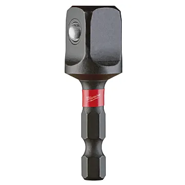 Milwaukee SHOCKWAVE™ 1/4 in. Hex Shank to 1/2 in. Socket Adapter