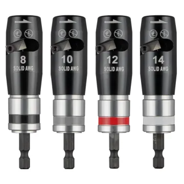 Milwaukee Solid Wire Stripper Set (4pc)
