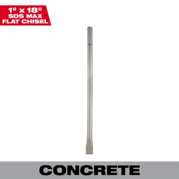 Milwaukee SDS Max Flat Chisel 18"