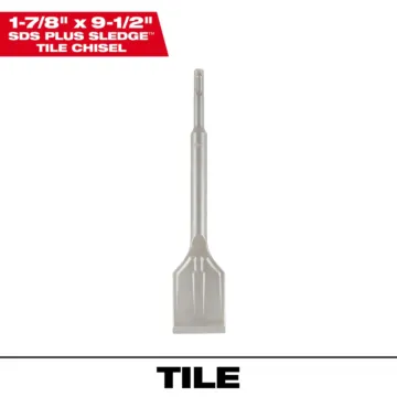 Milwaukee SDS Plus SLEDGE™ 1-7/8" Tile Chisel