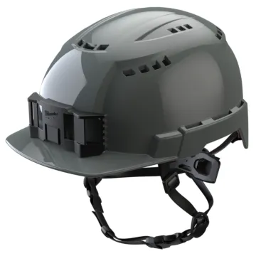Milwaukee BOLT™ Gray Front Brim Vented Helmet with BOLT™ - Class C