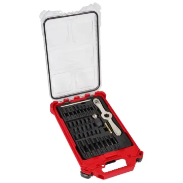 Milwaukee 38PC Metric Tap & Die PACKOUT™ Set w/ HEX-LOK™ 2-in-1 Handle
