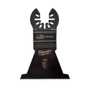 Milwaukee 2-1/2” High Carbon Steel Wood Universal Fit Oscillating Multi-Tool Blade (10 PK)