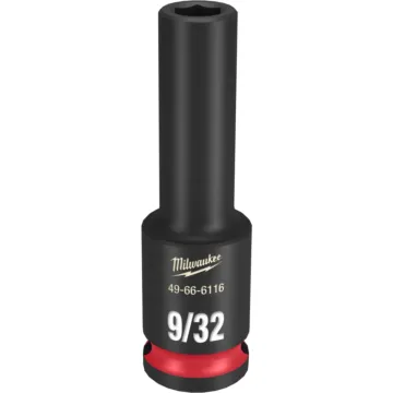 Milwaukee SHOCKWAVE™ Impact Duty 3/8" Drive 9/32" Deep 6 Point Socket
