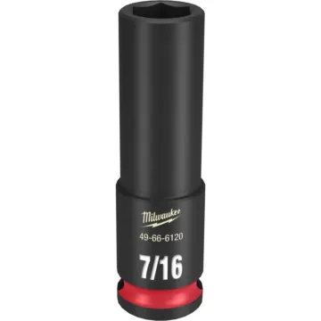 Milwaukee SHOCKWAVE™ Impact Duty 3/8" Drive 7/16" Deep 6 Point Socket
