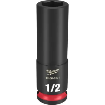 Milwaukee SHOCKWAVE™ Impact Duty 3/8" Drive 1/2" Deep 6 Point Socket