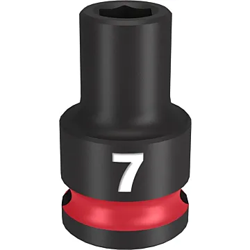 Milwaukee SHOCKWAVE™ Impact Duty 3/8" Drive 7MM Standard 6 Point Socket