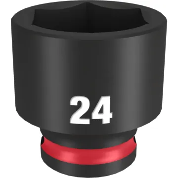 Milwaukee SHOCKWAVE™ Impact Duty 3/8" Drive 24MM Standard 6 Point Socket