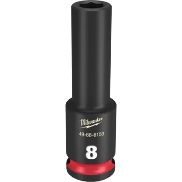 Milwaukee SHOCKWAVE™ Impact Duty 3/8" Drive 8MM Deep 6 Point Socket