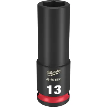 Milwaukee SHOCKWAVE™ Impact Duty 3/8" Drive 13MM Deep 6 Point Socket