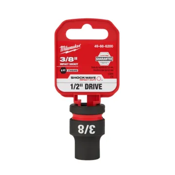 Milwaukee SHOCKWAVE™ Impact Duty 1/2" Drive 3/8" Standard 6 Point Socket
