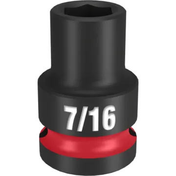 Milwaukee SHOCKWAVE™ Impact Duty 1/2" Drive 7/16" Standard 6 Point Socket