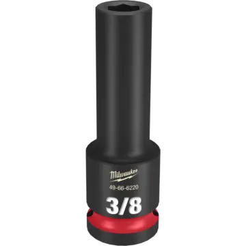 Milwaukee SHOCKWAVE™ Impact Duty 1/2" Drive 3/8" Deep 6 Point Socket
