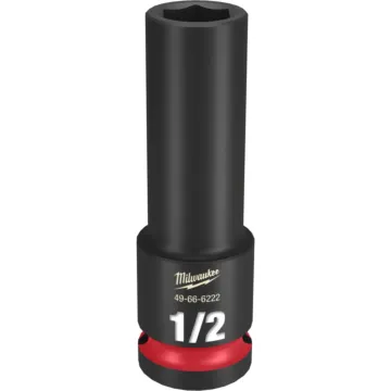 Milwaukee SHOCKWAVE™ Impact Duty 1/2" Drive 1/2" Deep 6 Point Socket