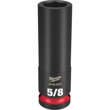 Milwaukee SHOCKWAVE™ Impact Duty 1/2" Drive 5/8" Deep 6 Point Socket