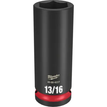 Milwaukee SHOCKWAVE™ Impact Duty 1/2" Drive 13/16" Deep 6 Point Socket