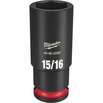 Milwaukee SHOCKWAVE™ Impact Duty 1/2" Drive 15/16" Deep 6 Point Socket