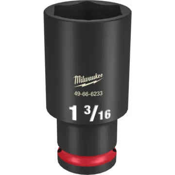 Milwaukee SHOCKWAVE™ Impact Duty 1/2" Drive 1-3/16" Deep 6 Point Socket