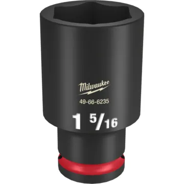 Milwaukee SHOCKWAVE™ Impact Duty 1/2" Drive 1-5/16" Deep 6 Point Socket
