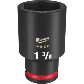 Milwaukee SHOCKWAVE™ Impact Duty 1/2" Drive 1-3/8" Deep 6 Point Socket