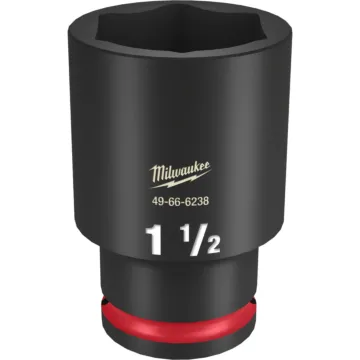Milwaukee SHOCKWAVE™ Impact Duty 1/2" Drive 1-1/2" Deep 6 Point Socket
