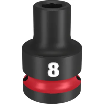 Milwaukee SHOCKWAVE™ Impact Duty 1/2" Drive 8MM Standard 6 Point Socket