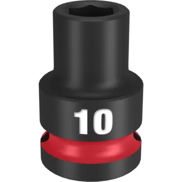 Milwaukee SHOCKWAVE™ Impact Duty 1/2" Drive 10MM Standard 6 Point Socket