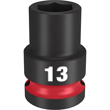 Milwaukee SHOCKWAVE™ Impact Duty 1/2" Drive 13MM Standard 6 Point Socket
