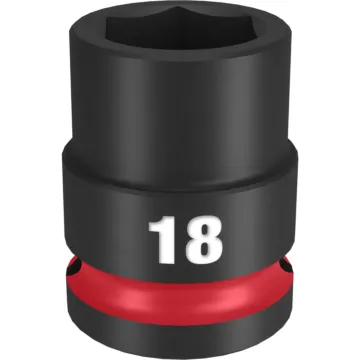 Milwaukee SHOCKWAVE™ Impact Duty 1/2" Drive 18MM Standard 6 Point Socket
