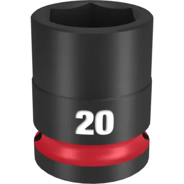 Milwaukee SHOCKWAVE™ Impact Duty 1/2" Drive 20MM Standard 6 Point Socket