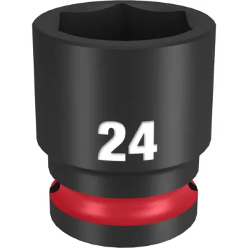 Milwaukee SHOCKWAVE™ Impact Duty 1/2" Drive 24MM Standard 6 Point Socket