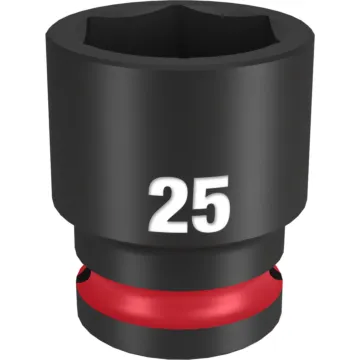 Milwaukee SHOCKWAVE™ Impact Duty 1/2" Drive 25mm Standard 6 Point Socket