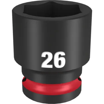 Milwaukee SHOCKWAVE™ Impact Duty 1/2" Drive 26MM Standard 6 Point Socket