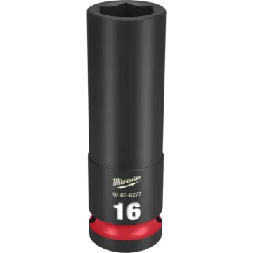Milwaukee SHOCKWAVE™ Impact Duty 1/2" Drive 16MM Deep 6 Point Socket