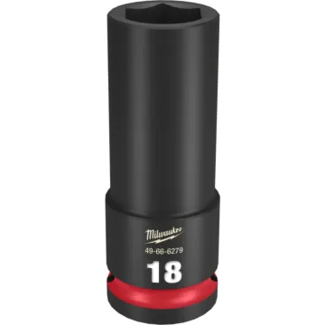 Milwaukee SHOCKWAVE™ Impact Duty 1/2" Drive 18MM Deep 6 Point Socket
