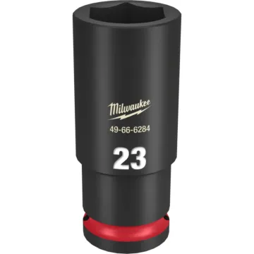Milwaukee SHOCKWAVE™ Impact Duty 1/2" Drive 23MM Deep 6 Point Socket